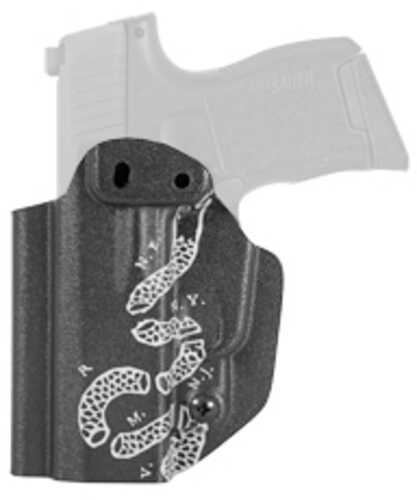 Mission First Tactical Inside Waistband Holster Ambidextrous Black "Join or Die" Fits Sig Sauer P365 Kydex Includes 1.5"