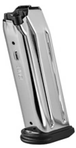 Fn America Magazine 10mm 15 Rounds Fits Fn 510 Nickel Coated Steel Silver With Black Base 20-100719