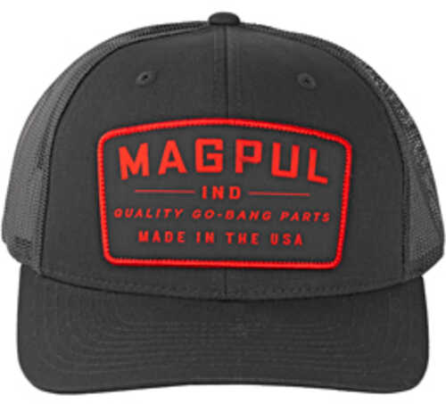 Magpul Industries Go Bang Trucker Hat Black One Size Fits Most MAG1102-001