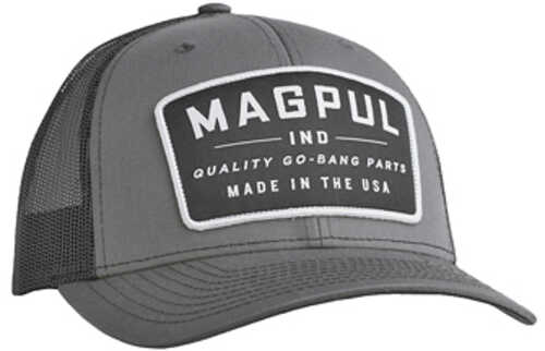 Magpul Industries Go Bang Trucker Hat Charcoal/Black One Size Fits Most MAG1102-014