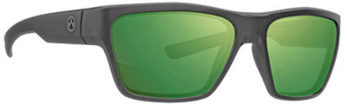 Magpul Industries Pivot Eyewear Polarized Black Frame Violet Lens Green Mirror MAG1128-1-001-4050