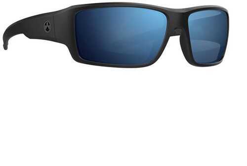 Magpul Industries Ascent Eyewear Polarized Black Frame Bronze Lens Blue Mirror MAG1132-1-001-2020