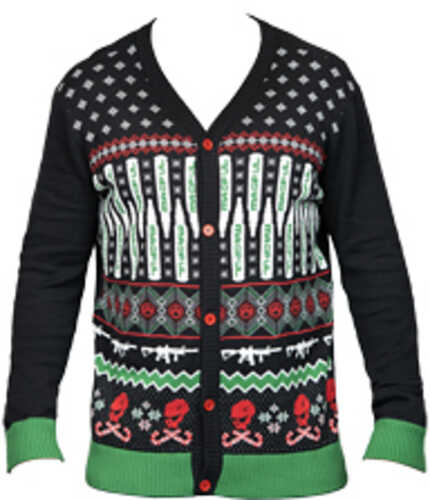 Magpul Industries Ugly Christmas Sweater Krampus XXX-Large Black with Custom Knit Graphics 55% Cotton 45% Acrylic MAG119