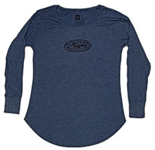 Magpul Industries Rodeo Women's Long Sleeve T-Shirt Large Navy MAG1230-411-L