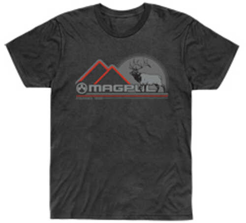 Magpul Wapiti Charcoal Heather Short Sleeve Large