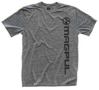 Magpul Industries Megablend Vertical Logo Tee Shirt Medium Charcoal MAG665-030-M