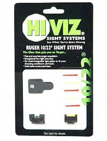 Hi-Viz Sight Rug 10/22® Green Front/Rear RG1001