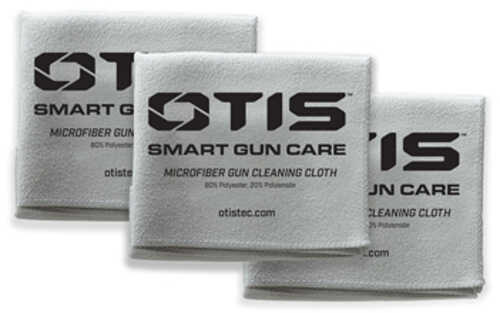 Otis Technology Microfiber Gun Cloth 3 Pack White  