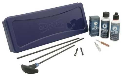 Gunslick Ultra Box Cleaning Kit For 8-32 38/357/9MM/380 Pistol With Storage Box 62016