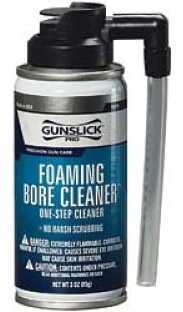 Gunslick Foaming Bore Cleaner Liquid 2.4 oz Aerosol Can 92092