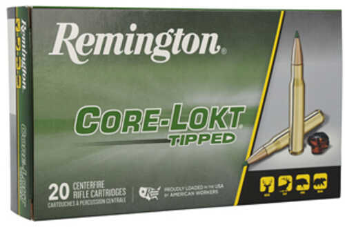 Remington CORE-LOKT TIPPED 300 Winchester Short Magnum 150 Grain Polymer Tip 20 Round Box 29043