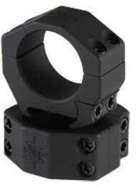 Seekins Precision 0010620016 Scope Ring Set Matte Black Anodized Aluminum 30mm Tube Extra High Picatinny Rail Mount