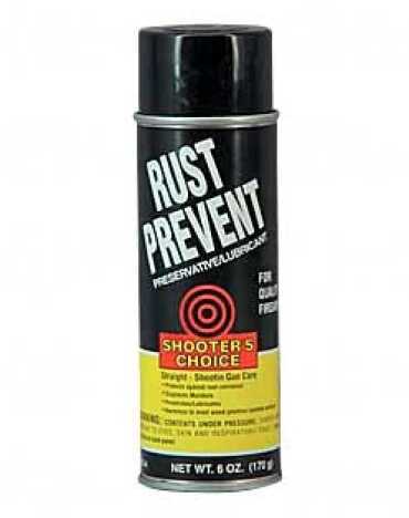 Shooter's Choice Rust Prevent Liquid 6Oz 12/Box Aerosol Can CRP006