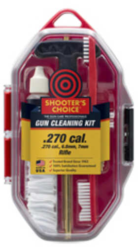 Shooter's Choice .270 Cal Rifle Gun Cleaning Kit 