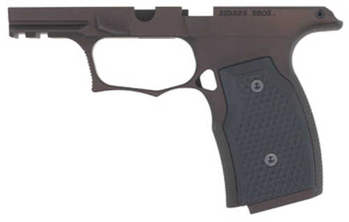 Sharps Bros. Grip Module Fits Sig P365X/XL Matte Finish Bronze with Black Grip Panels G2 Model Includes Steel Lug Insert