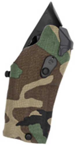 Safariland 6354rds Tactical Holster For Sig P320 Rx With Red Dot Sight And Surefire X300u Matte Finish M81 Woodland Righ