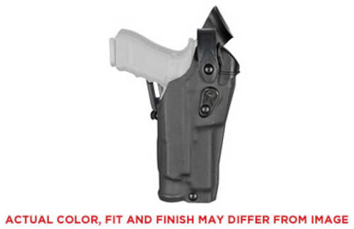 Safariland  Mid-Ride Level-III Retention Duty Holster Fits Glock 34/35 Right Hand Black Finish 6360