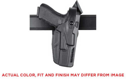 Safariland Model 7360 7TS ALS/SLS Mid-Ride Level III Retention Duty Holster Fits Glock 17/22 with IT M3 Light Right Hand