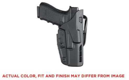 Safariland Model 7377 7TS ALS Concealment Belt Slide Holster Fits Glock 17/22 Right Hand Plain Black Finish 7377-83-411