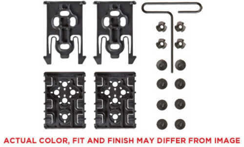 Safariland ELS Platform Kit Black 2 Male & 2 Female Screws Polymer ELS-KIT1-2