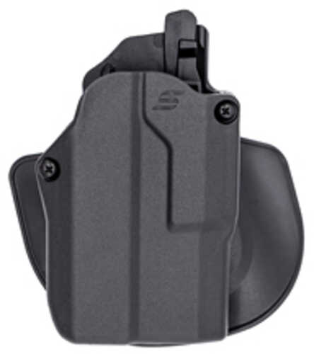 Safariland Solis Owb Holster Paddle/belt Mounted For Glock 43x/48 Mos W/tlr7 Laminate Construction Black Right Hand Soli