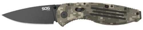 SOG Aegis, Folding Knife, 3.5", Clip Point, AUS-8