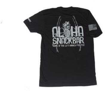 Spikes Tactical Aloha Snackbar Tee Shirt XXXL Black SGT1072-3X