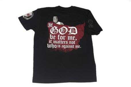 Spikes Tactical If God Be For Me Tee Shirt XL Black SGT1075-XL