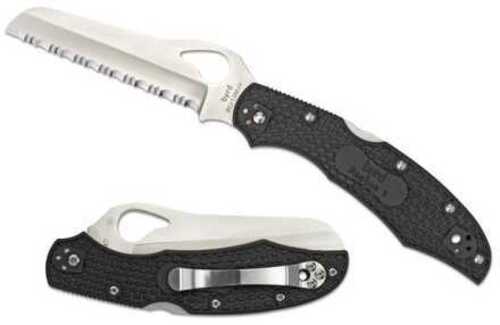 Spyderco Cara 2 Rescue Folding Knife Lightweight Black BY17SBK2