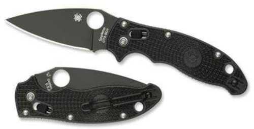 Spyderco Manix 2 Folding Knife Black Blade Lightweight C101PBBK2