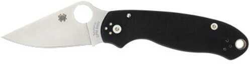 Spyderco Para 3 Folding Knife CPM-S30V SpyderEdge 2.95" Black G10 C223GP