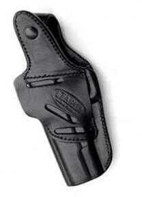 Tagua Four-In-One Holster With Thumb Break Inside The Pant Right Hand Black Ruger LCR Leather IPHR4-060