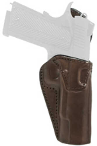 Tagua Clip On Owb Multifit Holster Fits Most Single Stack Subcompact Semi-automatic Pistols Right Hand Leather Construct