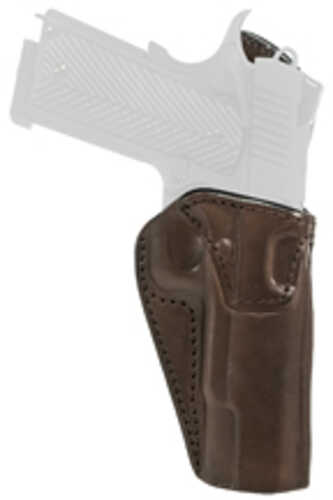 Tagua Clip On Owb Multifit Holster Fits Most Double Stack Subcompact Semi-automatic Pistols Right Hand Leather Construct