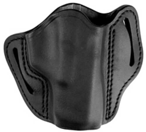 Uncle Mikes Outside Waistband Leather Holster Size 2 Fits Most Medium/Large Frame Autos (1911 3" with Rail