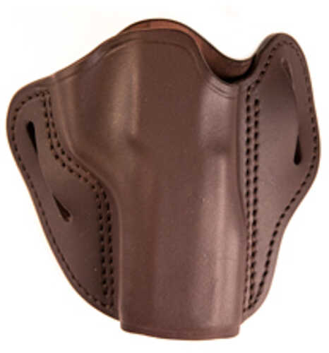 Uncle Mikes Outside Waistband Leather Holster Size 4 Fits Most Large Frame Autos (beretta 92 Cz 75 Fn 509