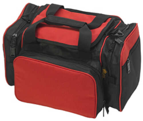 US PeaceKeeper Small Range Bag Red w/Black Accents 600 Denier Polyester 14x8.5x8 