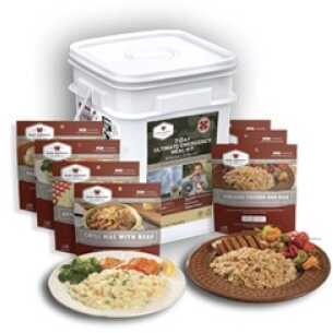 7 Day Ultimate Emergency Meal Kit 58 Serving Bucket Grab & Go Wise Company 01-858 Outdoor Meals