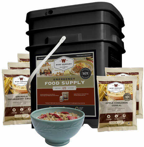 Wise Company 120 Serving, Bucket, Grab & Go, 25 Ye