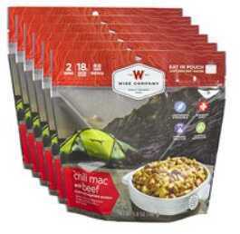 WISE CAMPING CHILI MAC W/ BEEF 6PK