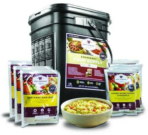 Wise Company 25 Year Shelf Life Emergency Freeze Dried Entrees, 120 Servings Md: 40-50120