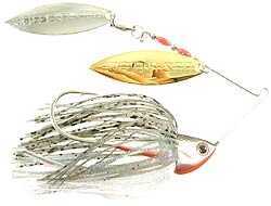 Strike King Baby Burner Spinnerbait 7/16Oz Smokey Shad Md#: Burn716-257Gs