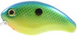 Strike King Series 3 Crankbait 1/4Oz 5-8ft Blue Back Chartreuse Md#: HC3-503