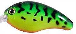 Strike King Series 3 Crankbait 1/4Oz 5-8ft Firetiger Md#: HC3-513