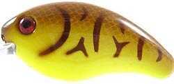 Strike King Series 3 Crankbait 1/4Oz 5-8ft Chartreuse Belly Craw Md#: HC3-562