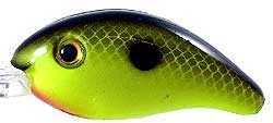 Strike King Series 6 Xtra Deep 3/4Oz 18ft Black Back Chartreuse Md#: HC6XD-535