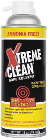 Xtreme Clean Bore Cleaner 12 Oz. Aerosol With Extension Tube - Removes Copper Carbon Lead Powder Ammonia Free Fas