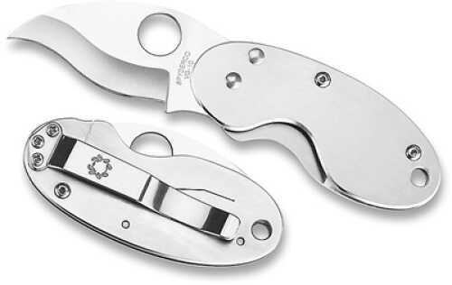 Spyderco Cricket Stainless Steel Plainedge