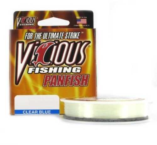 Vicious Panfish Line 100yds Clear Florescent Blue Copolymer PPCB-2