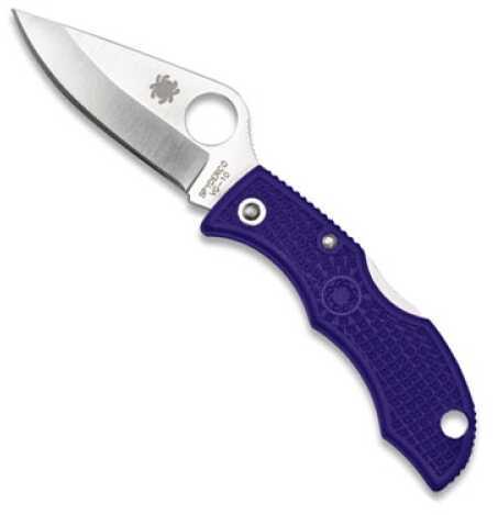 Spyderco Ladybug 3 Purple FRN Plainedge